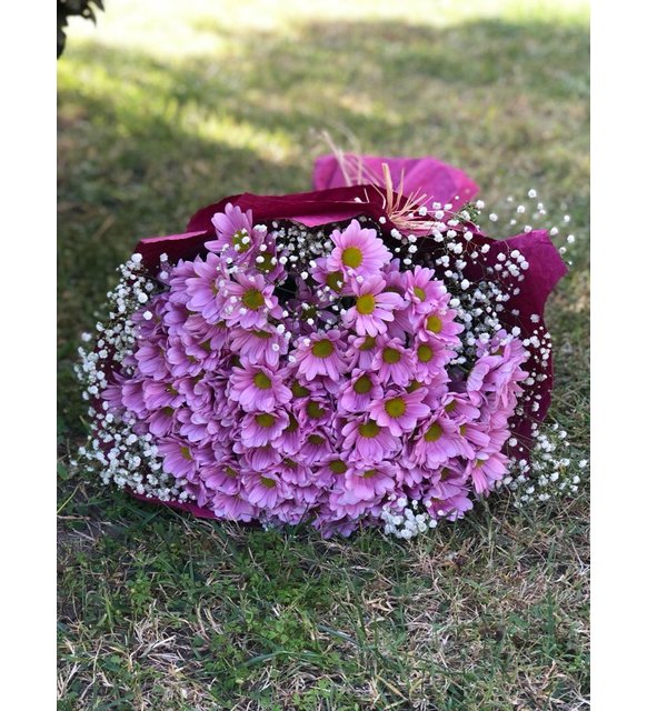 pink-krizantem-buket