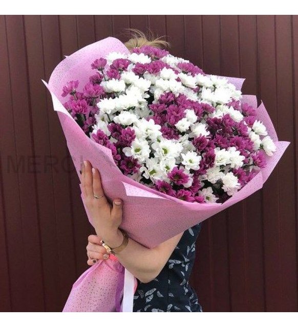 pembe-beyaz-krizantem-buket